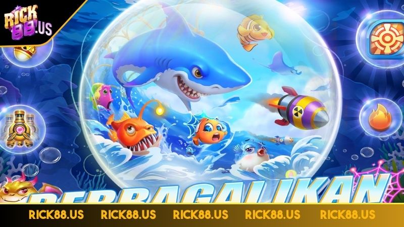 Giới thiệu về sảnh game Bắn Cá RICK88