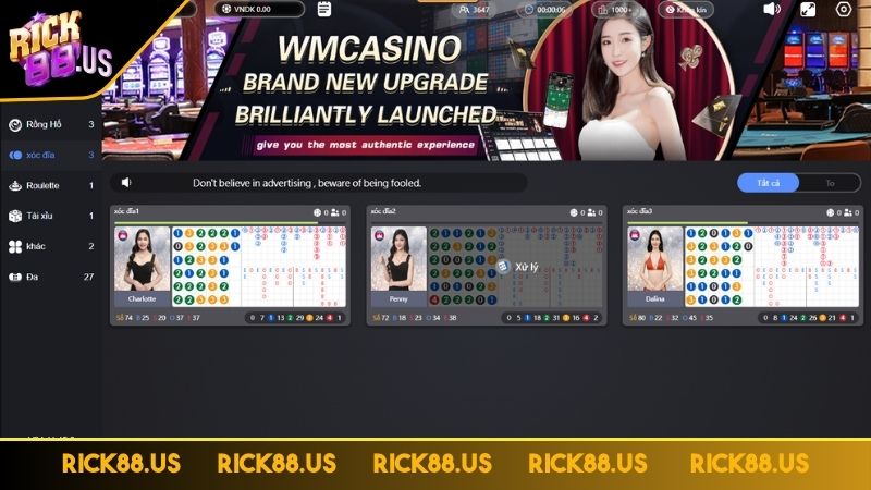 Tìm hiểu về xóc đĩa livestream RICK88 update chi tiết